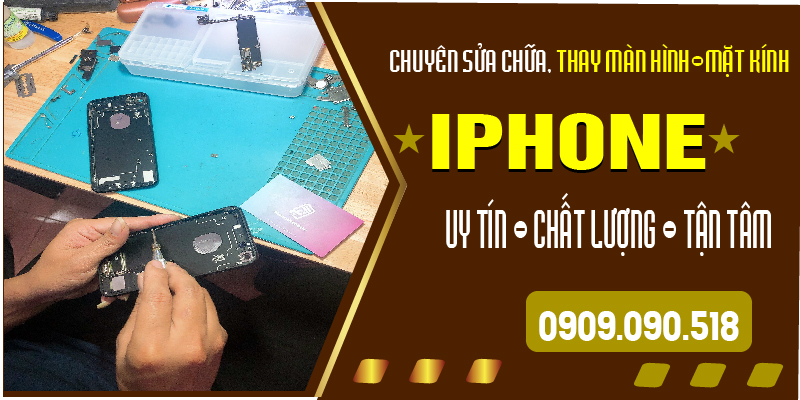 Hình 3: Chuyển sửa chữa thay màn hình mặt kính Iphone uy tín